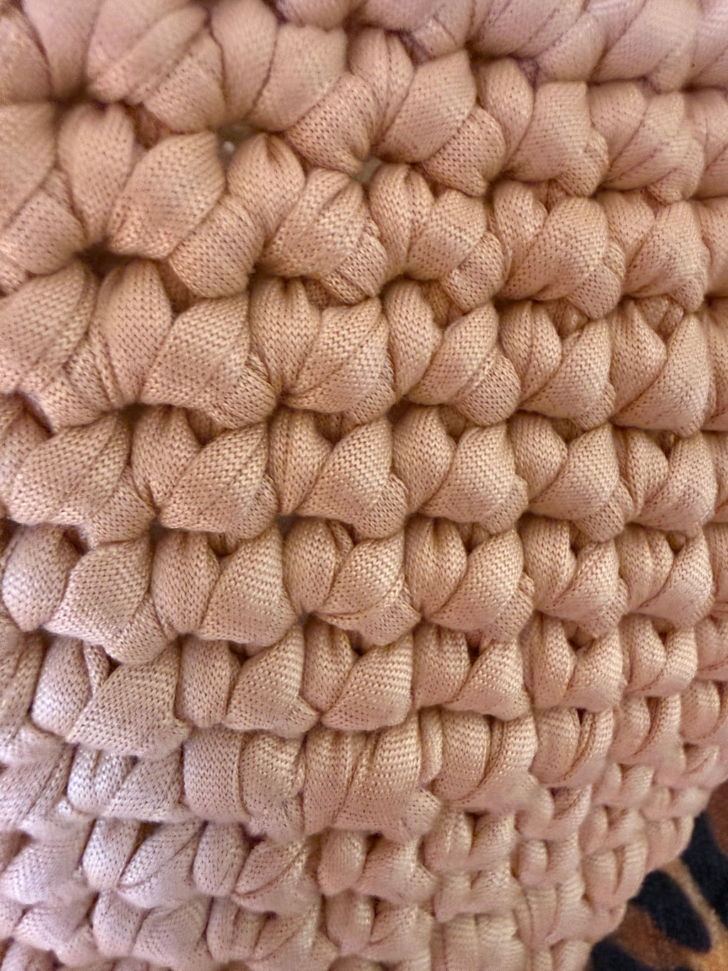Mini Crochet Basket Bag