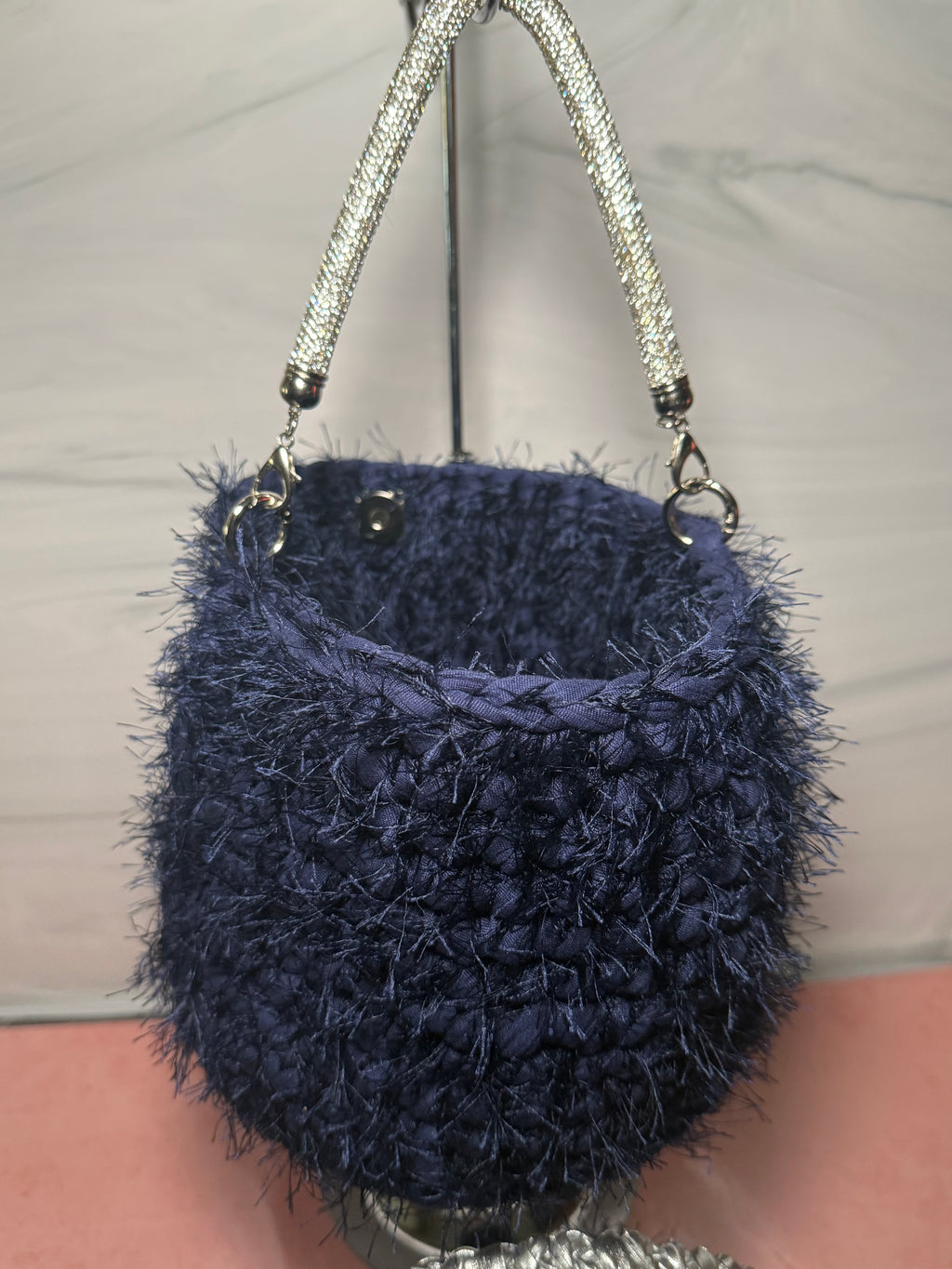 Mommy and Me Matching Crochet Bucket Bag Set