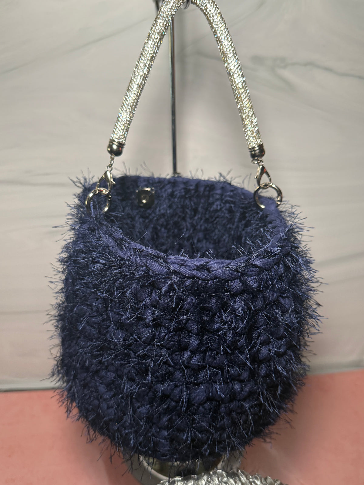 Mommy and Me Matching Crochet Bucket Bag Set
