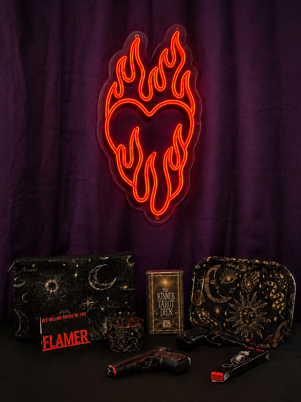 Celestial Tarot Cards Smoke Set Bundle
