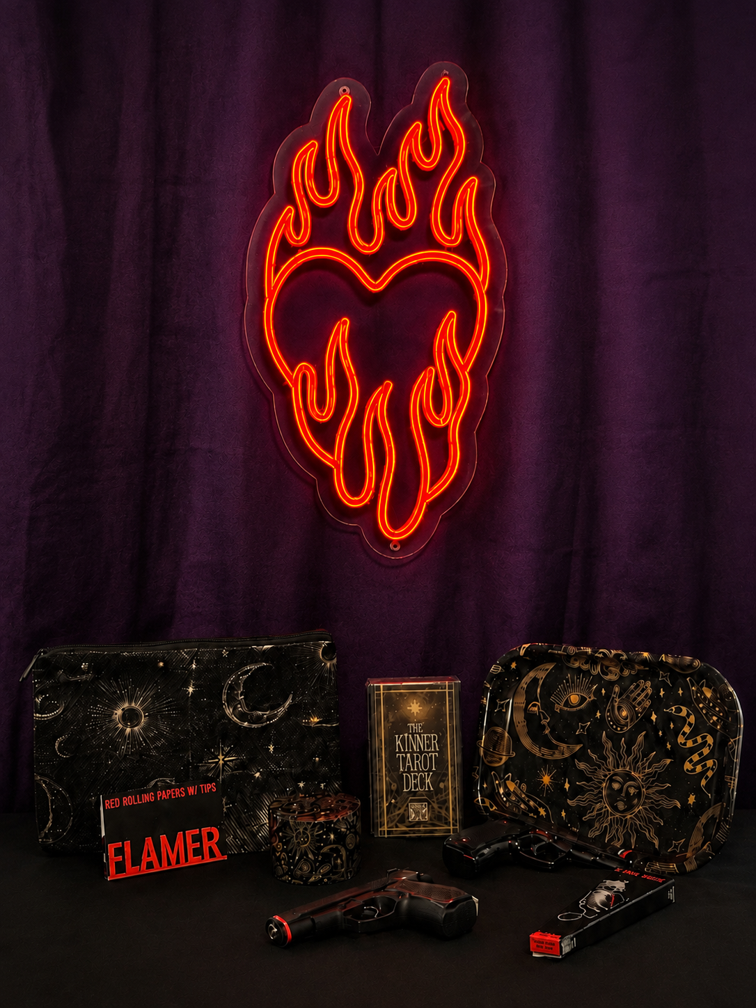 Celestial Tarot Cards Smoke Set Bundle