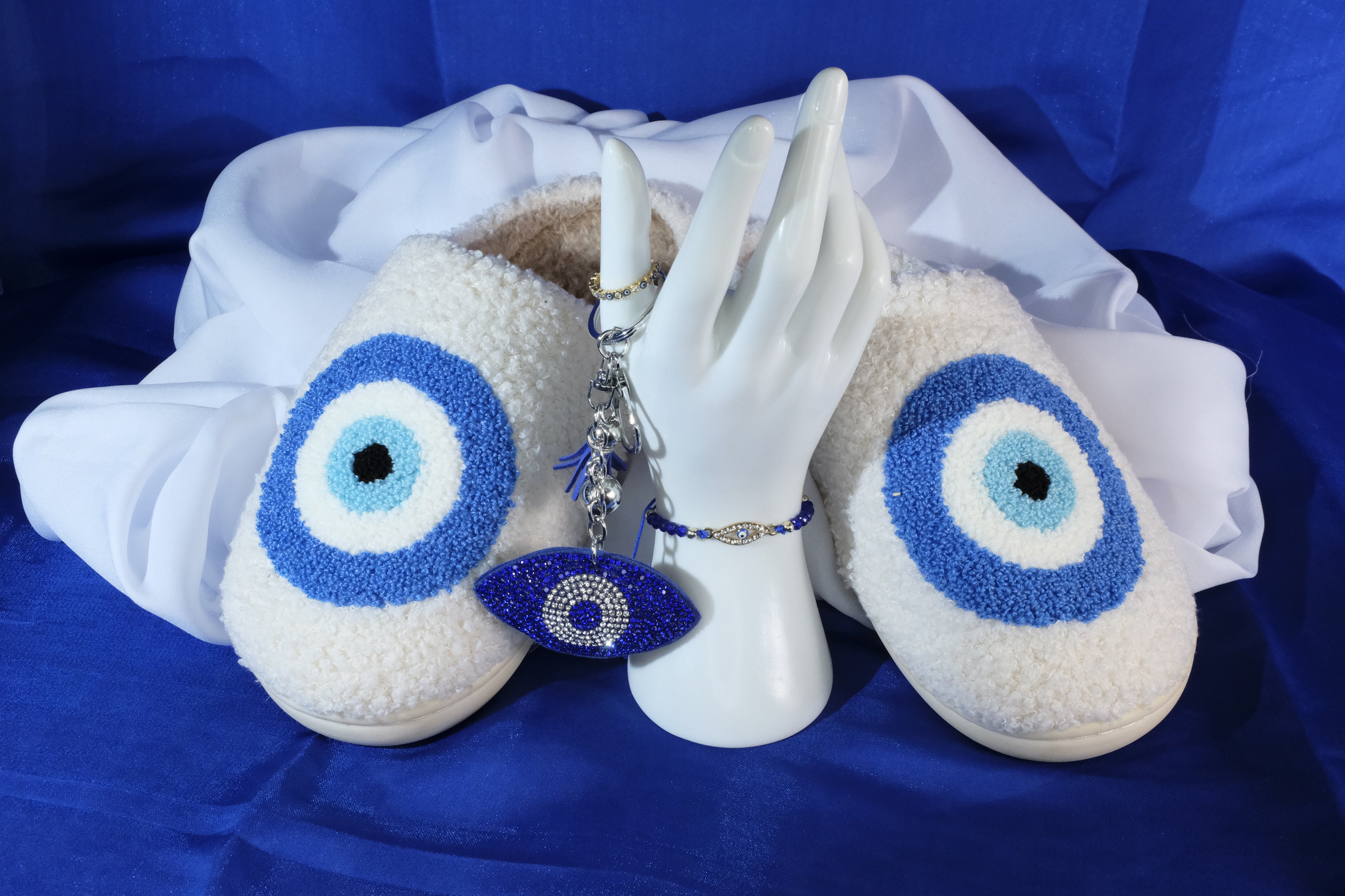 Evil Eye Protection Set (Slippers) - Seller's Choice