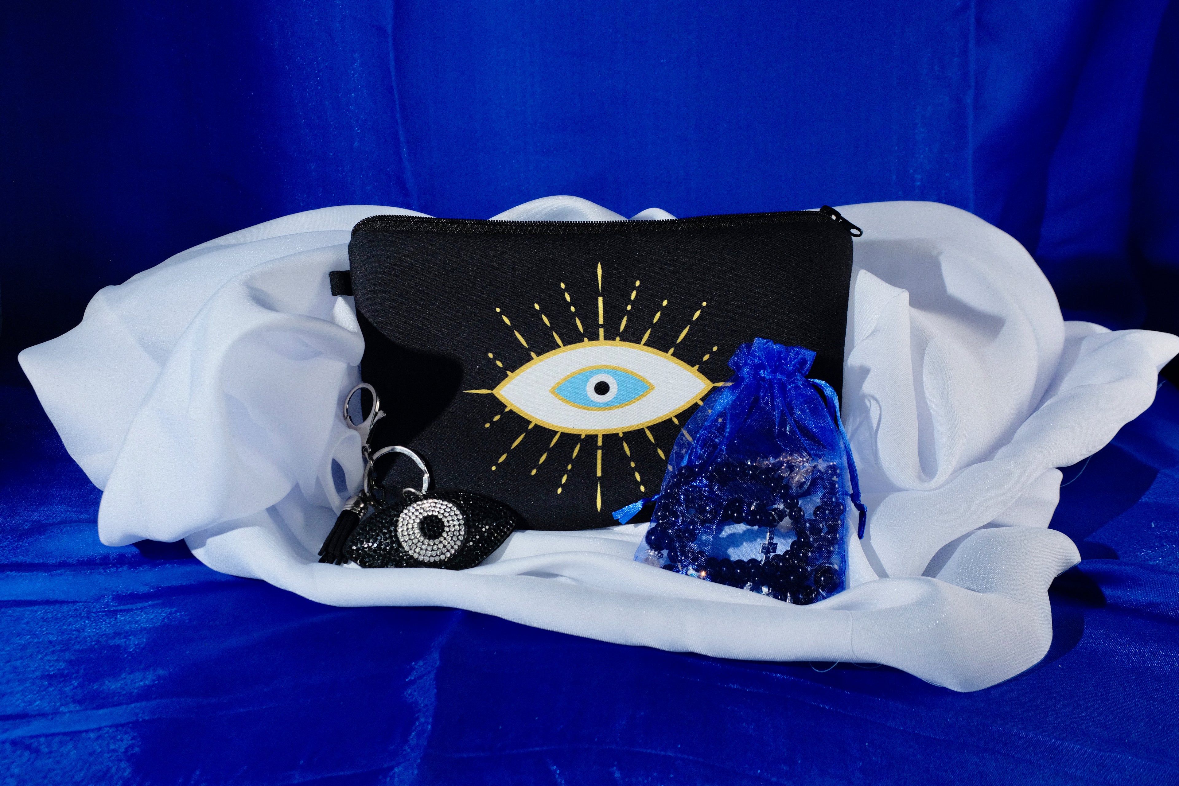 Assorted Evil Eye Protection Set (Stackable Bracelets) - Seller's Choice