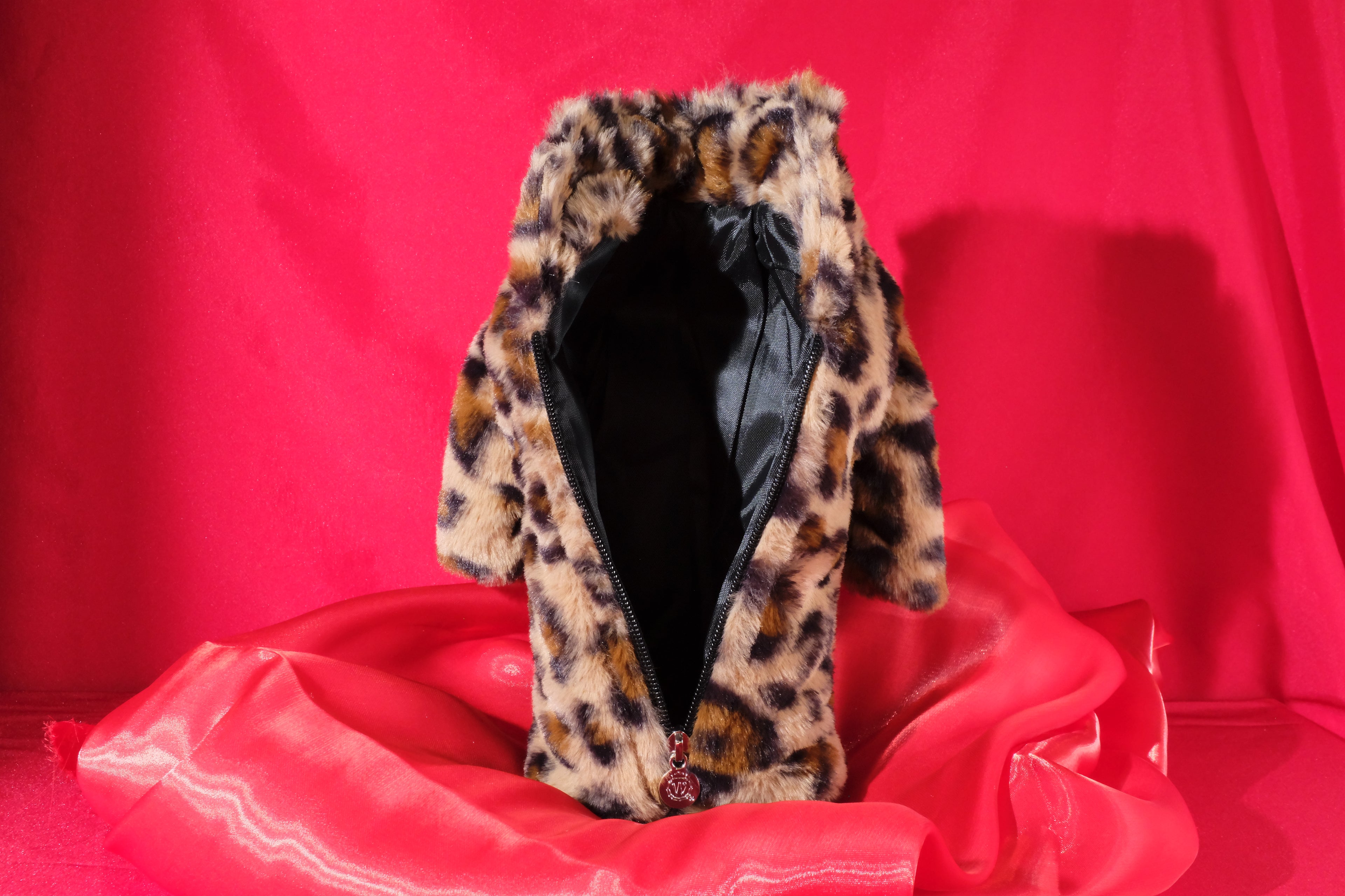 Leopard Luxe Bottle Parka