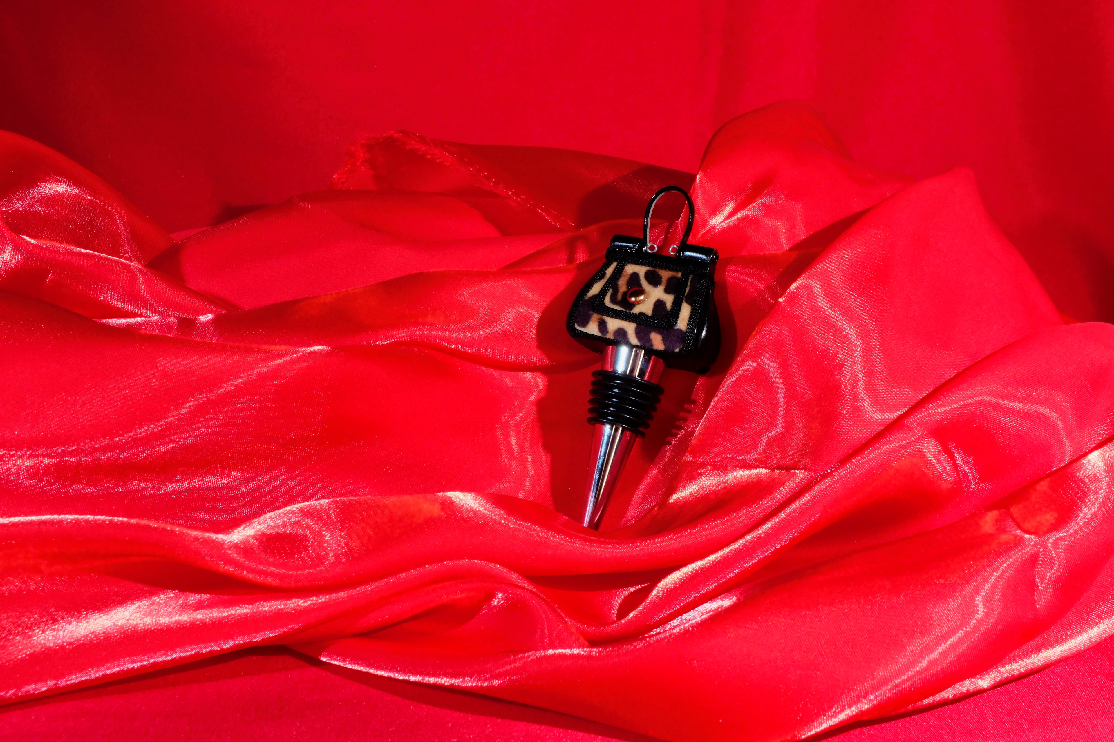 Fashion Wine Set — Red Dress Edition