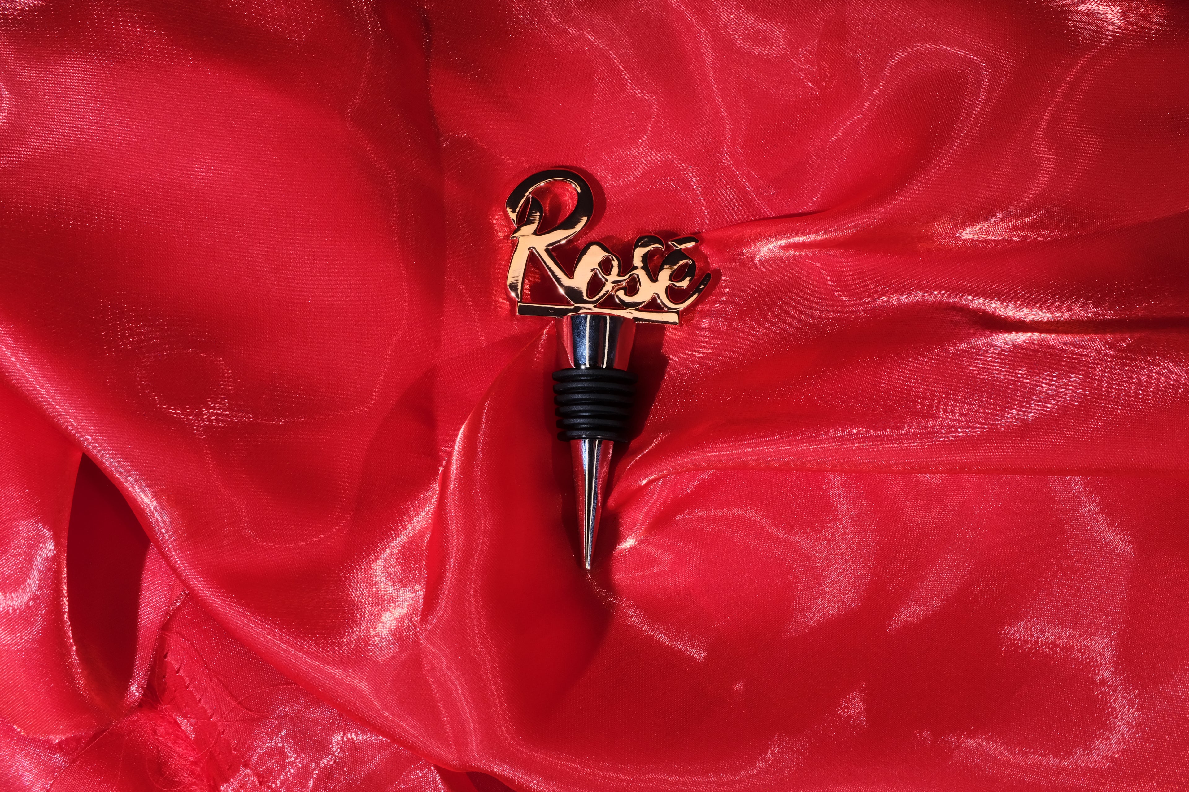 Rosé, Red and White Bottle Stoppers