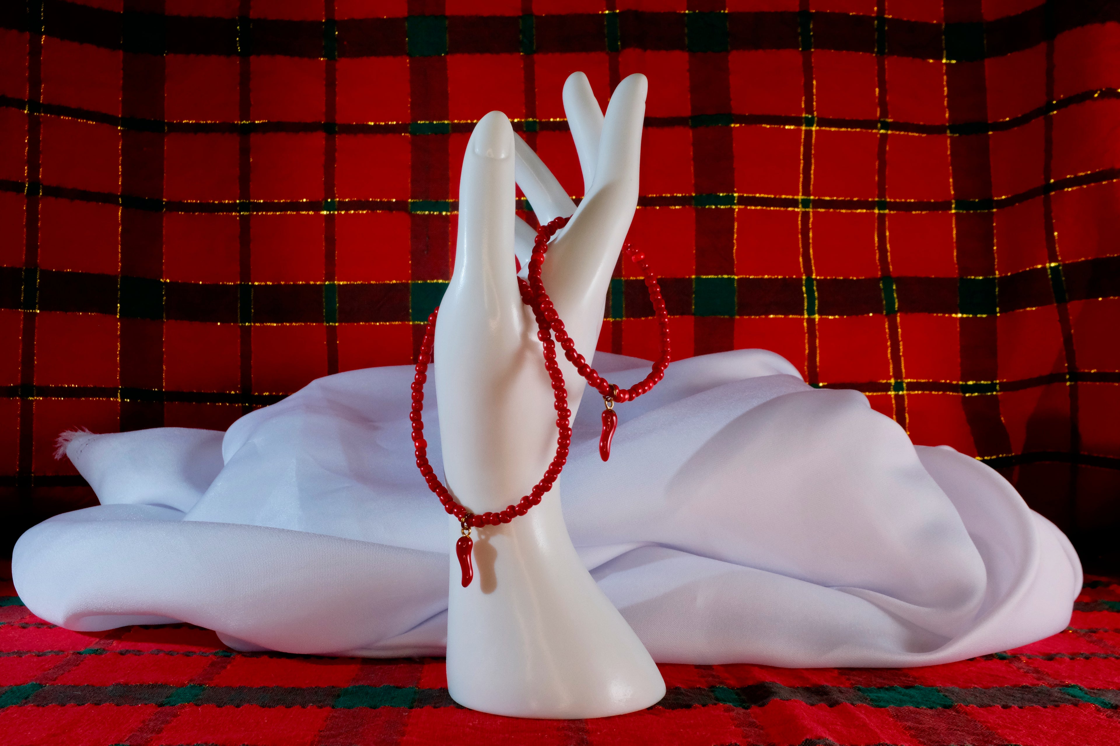 His and Hers Red on Red w/ Cornicello