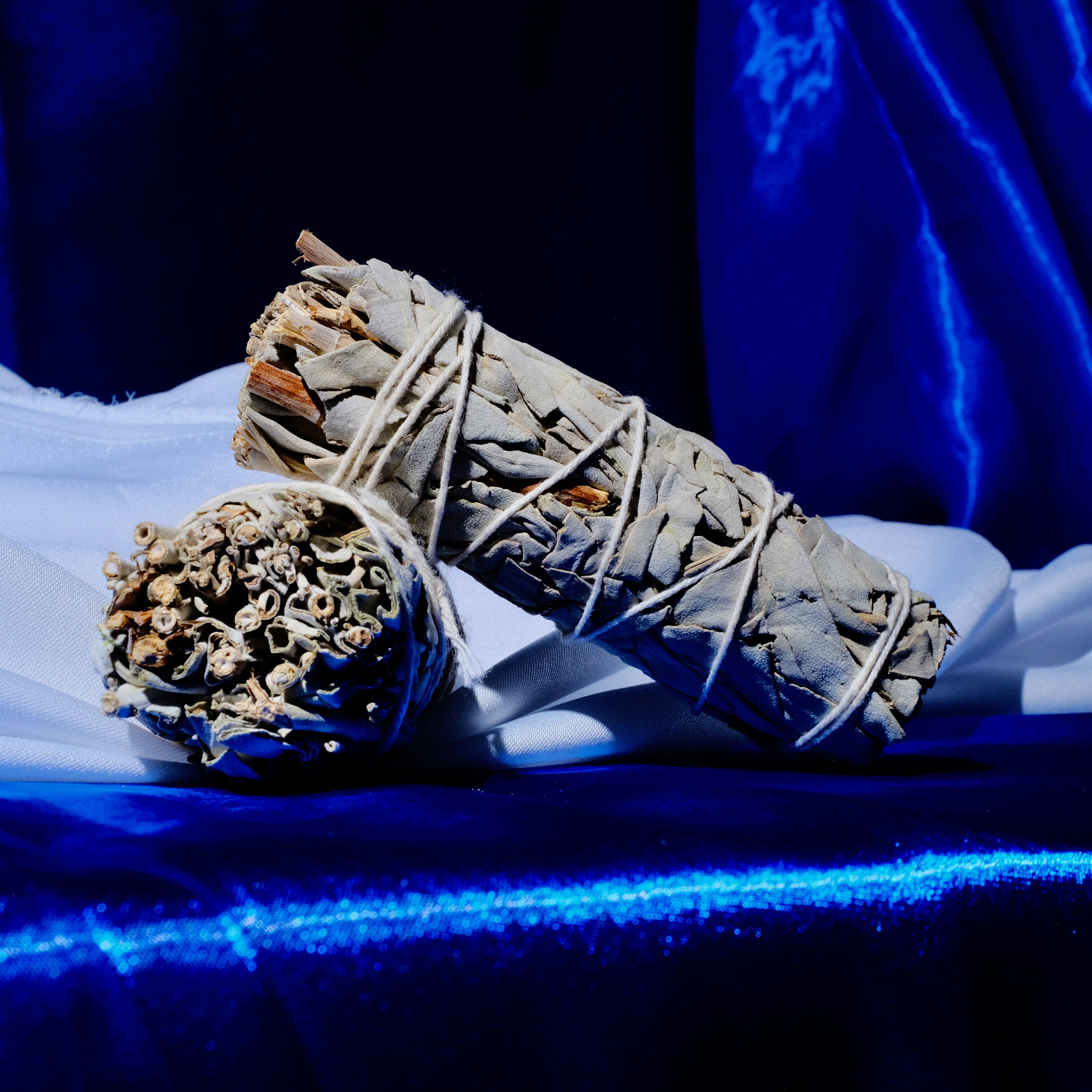 Evil Eye Protection Ritual Set - Sage, Evil Eye & Abalone Shell