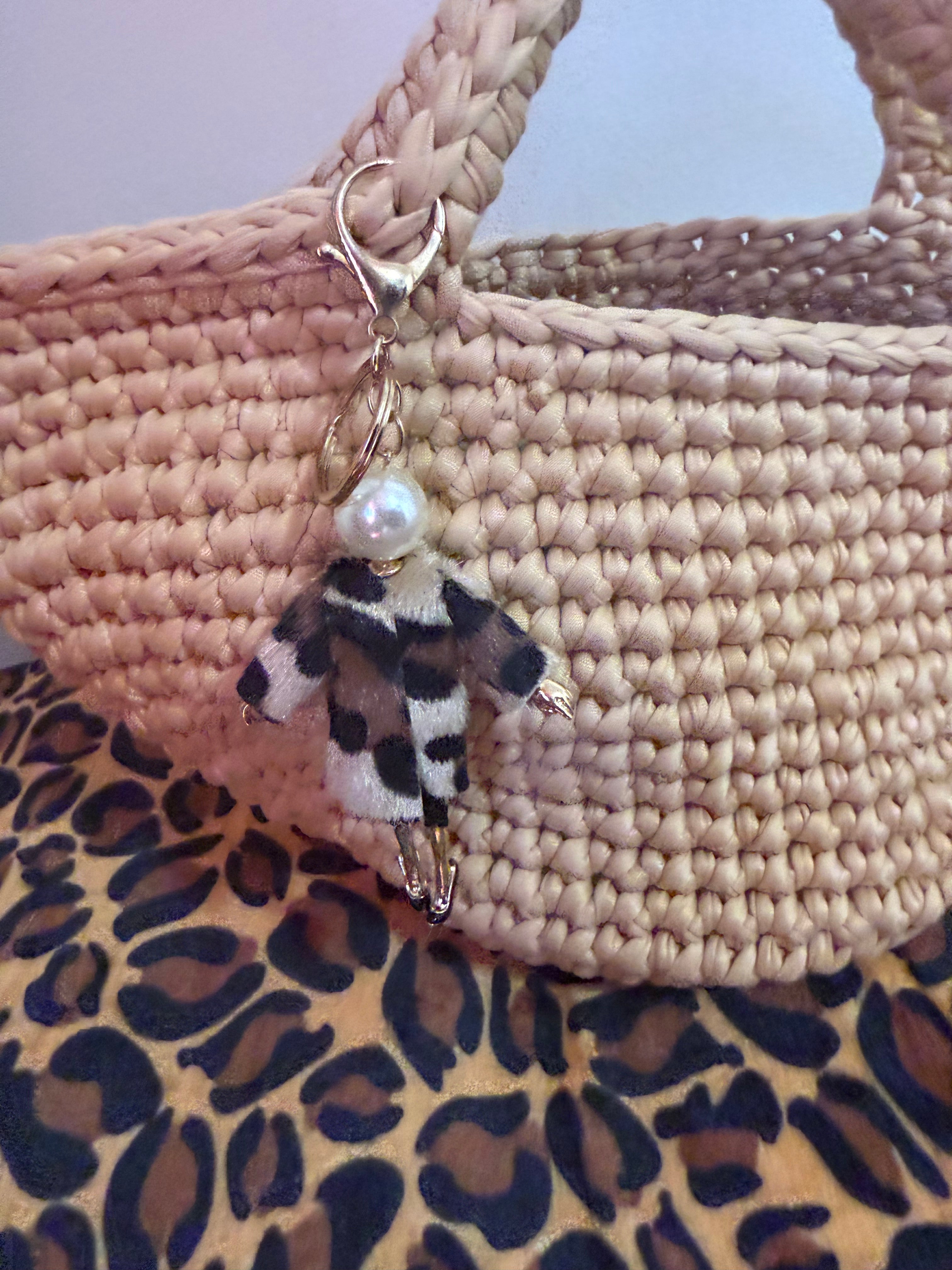 Mini Crochet Basket Bag