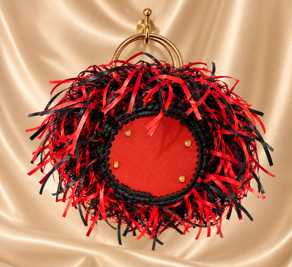Round Fringe Bag