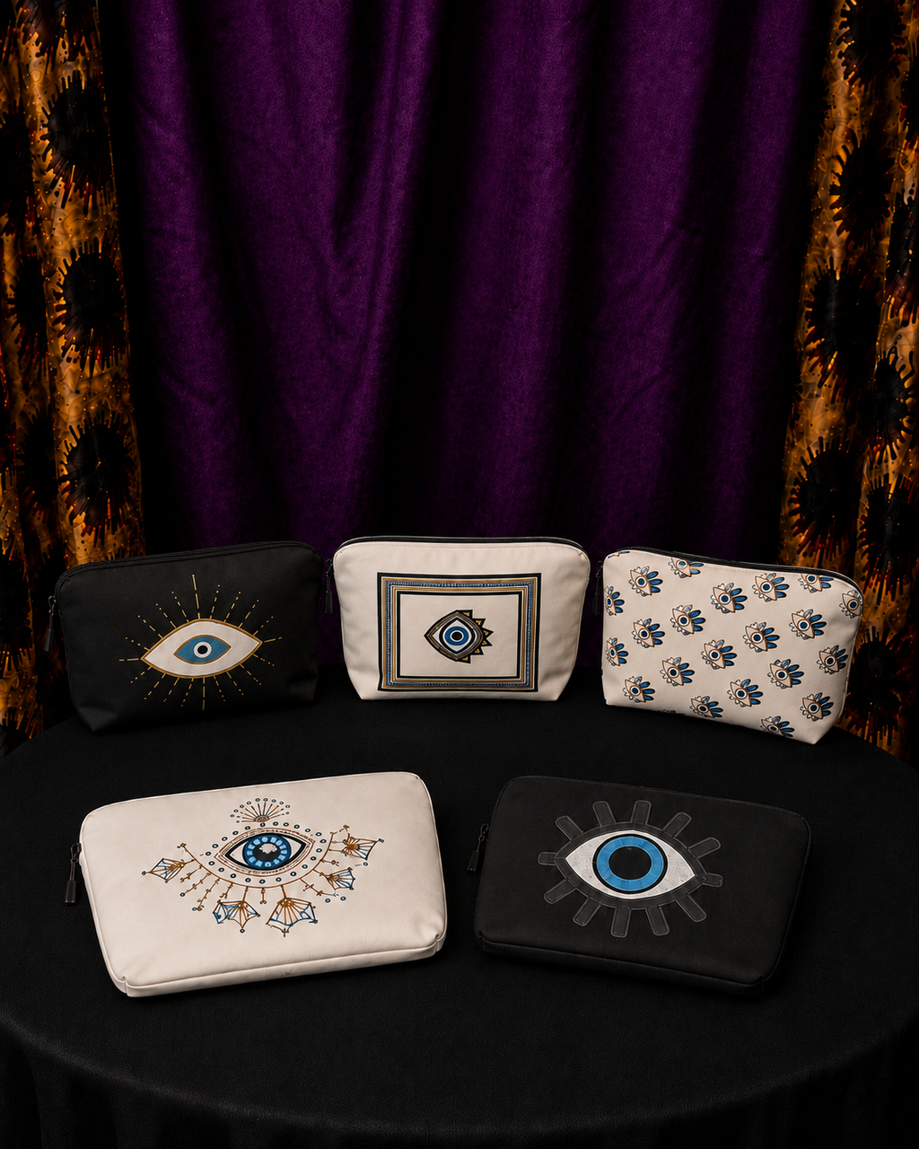 Evil Eye Accessory Bag
