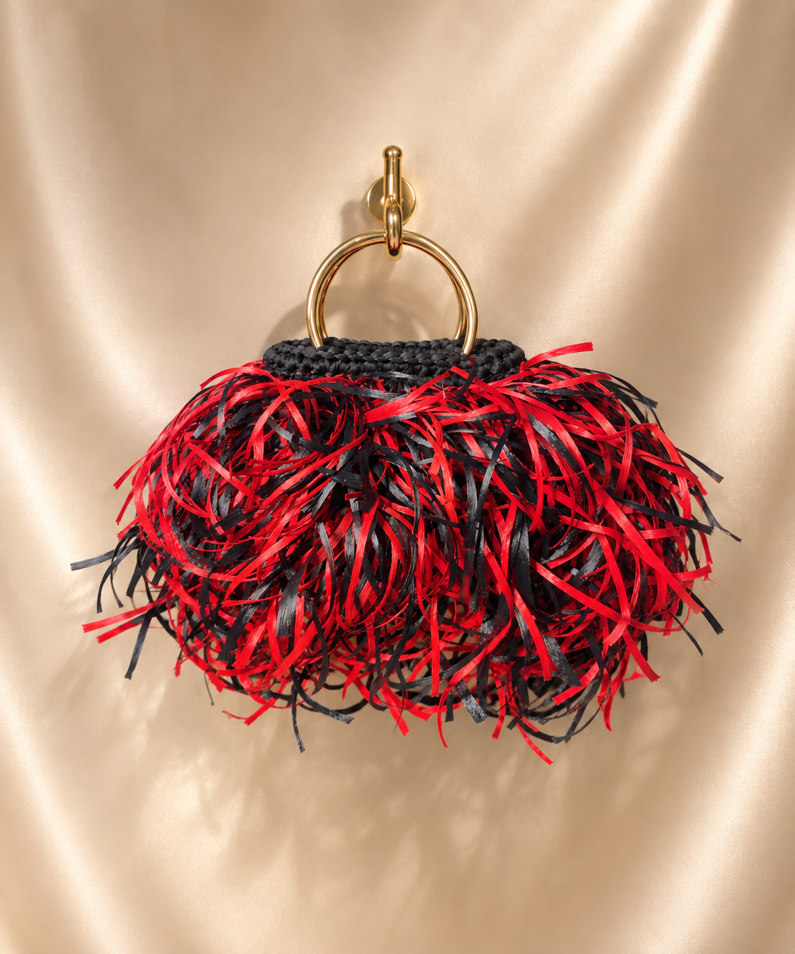 Round Fringe Bag