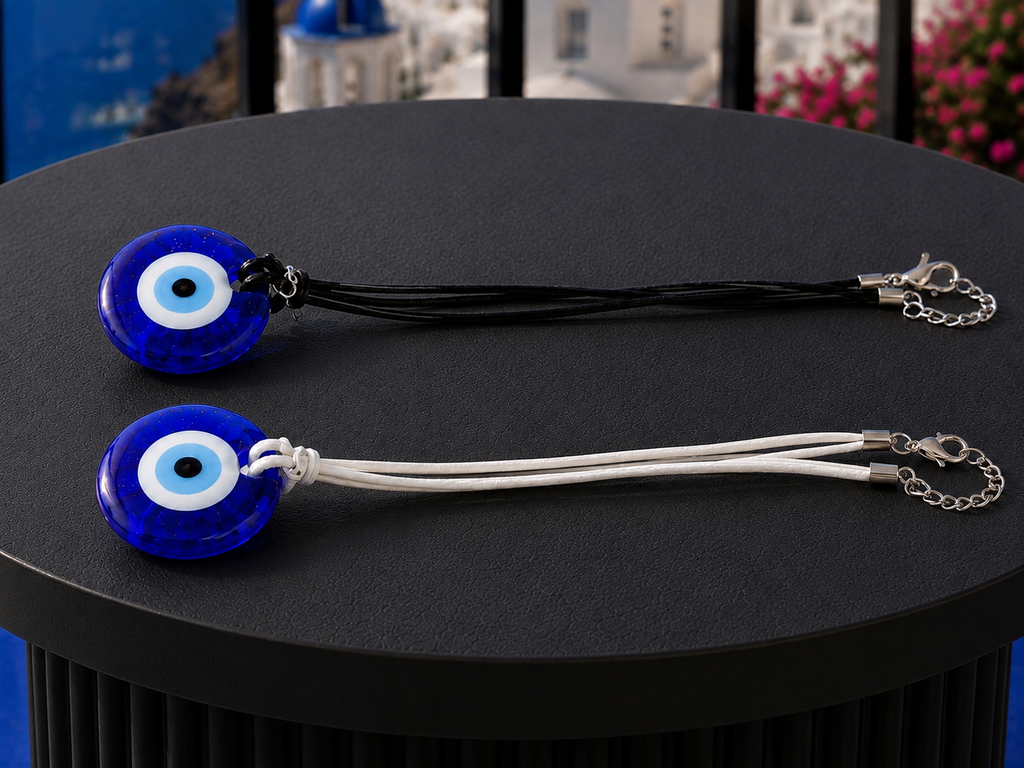 Evil Eye Slippers and Sage Set