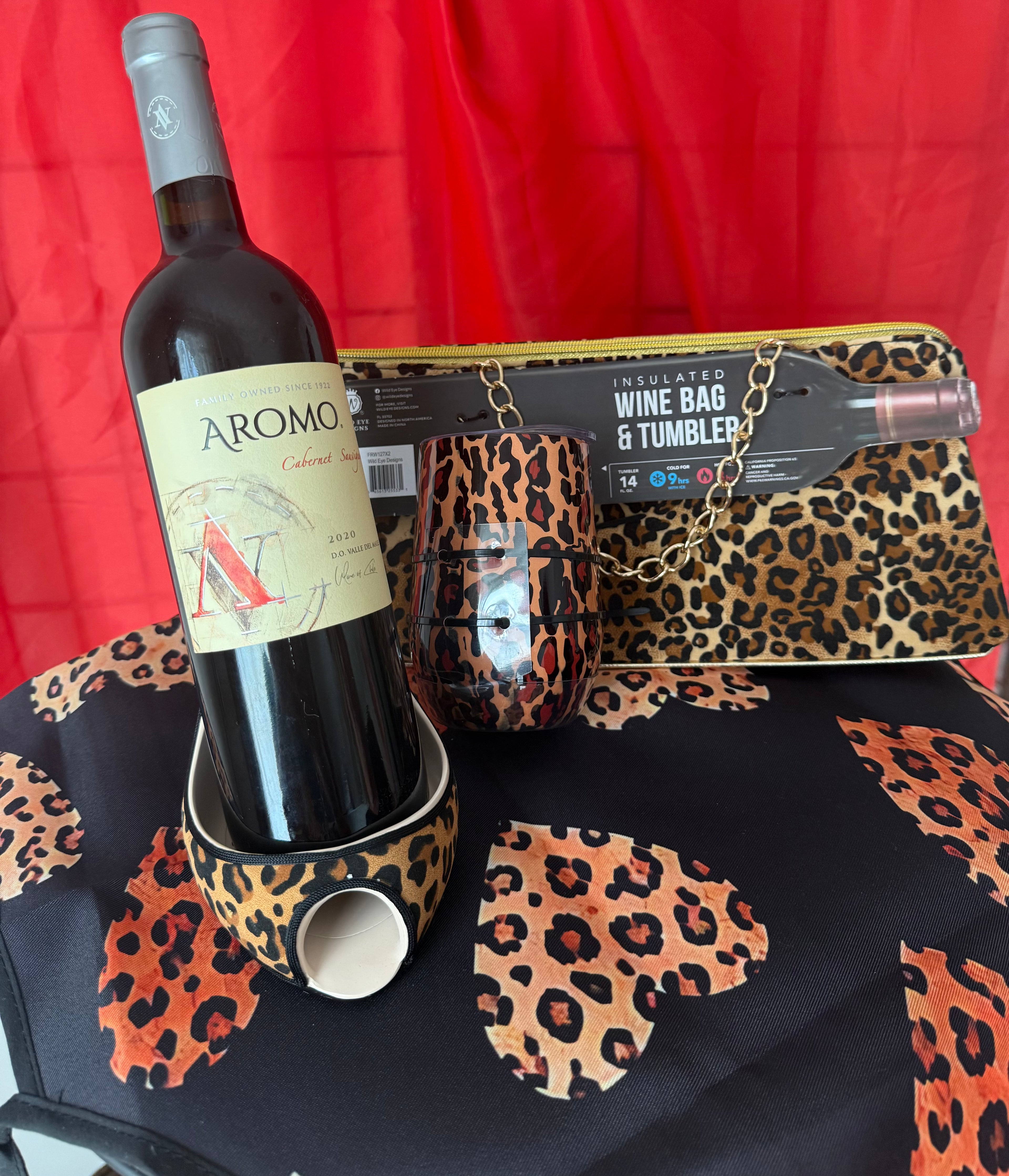 She packed the wine and the attitude.