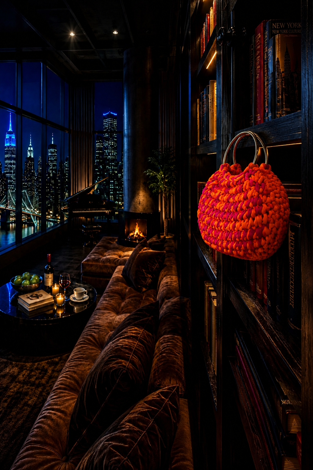 Crocheted Small Handbag