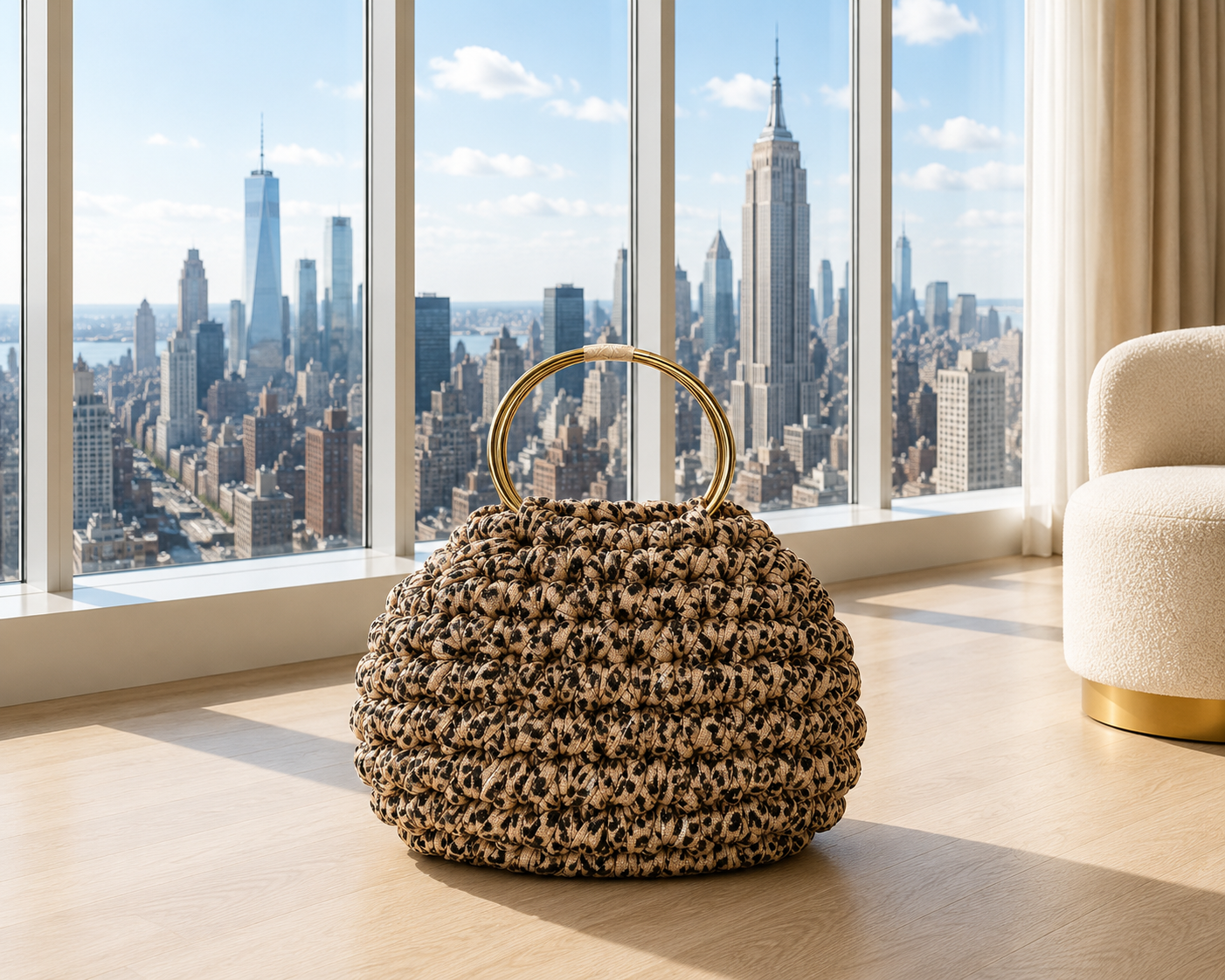 Crocheted Small Handbag