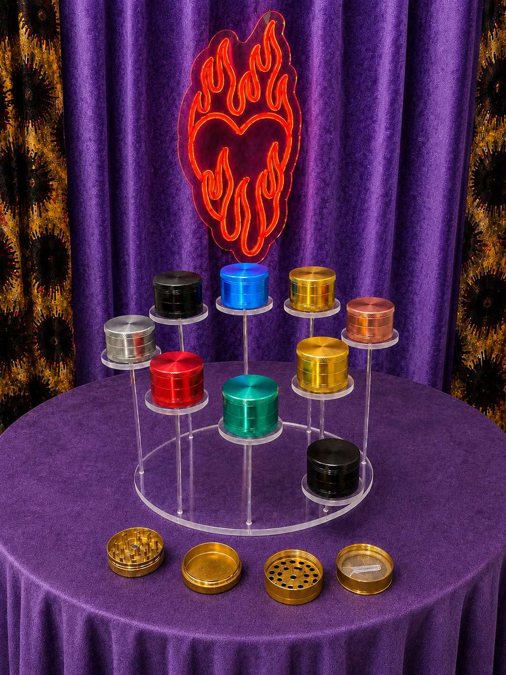 Premium-Piece Metal Herb Grinder