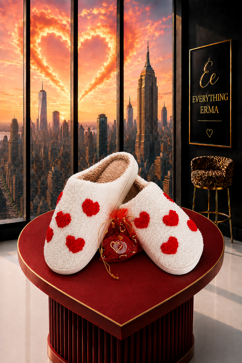 Heart Grinder Set / Slipper Bundle