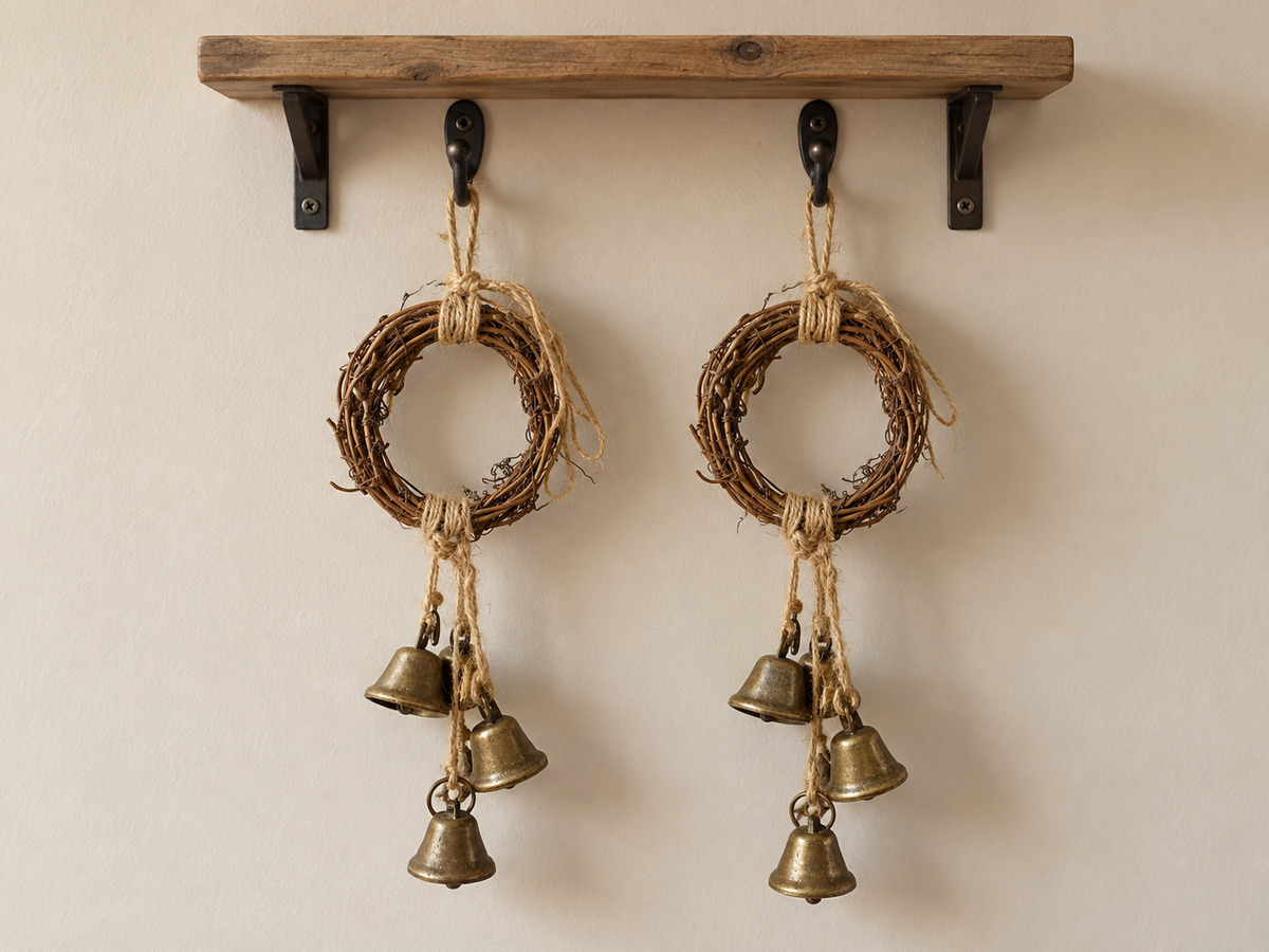 Witch Bells Door Wreath