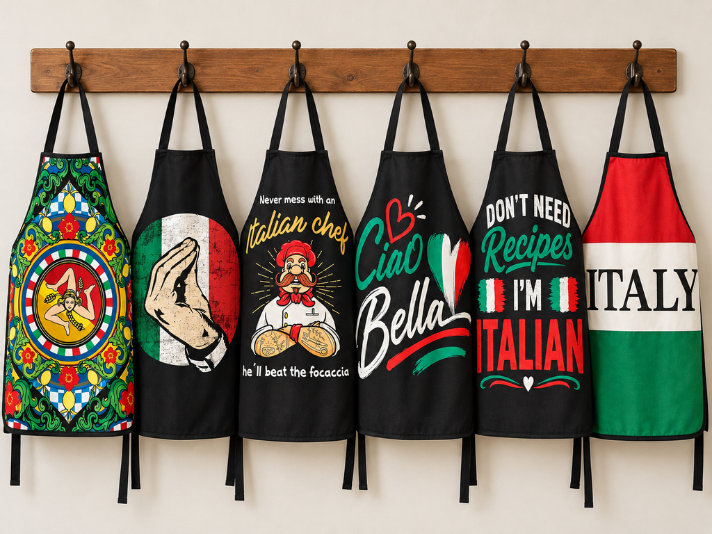 Italian Apron FUHGEDDABOUDIT! 🤌🇮🇹 Style