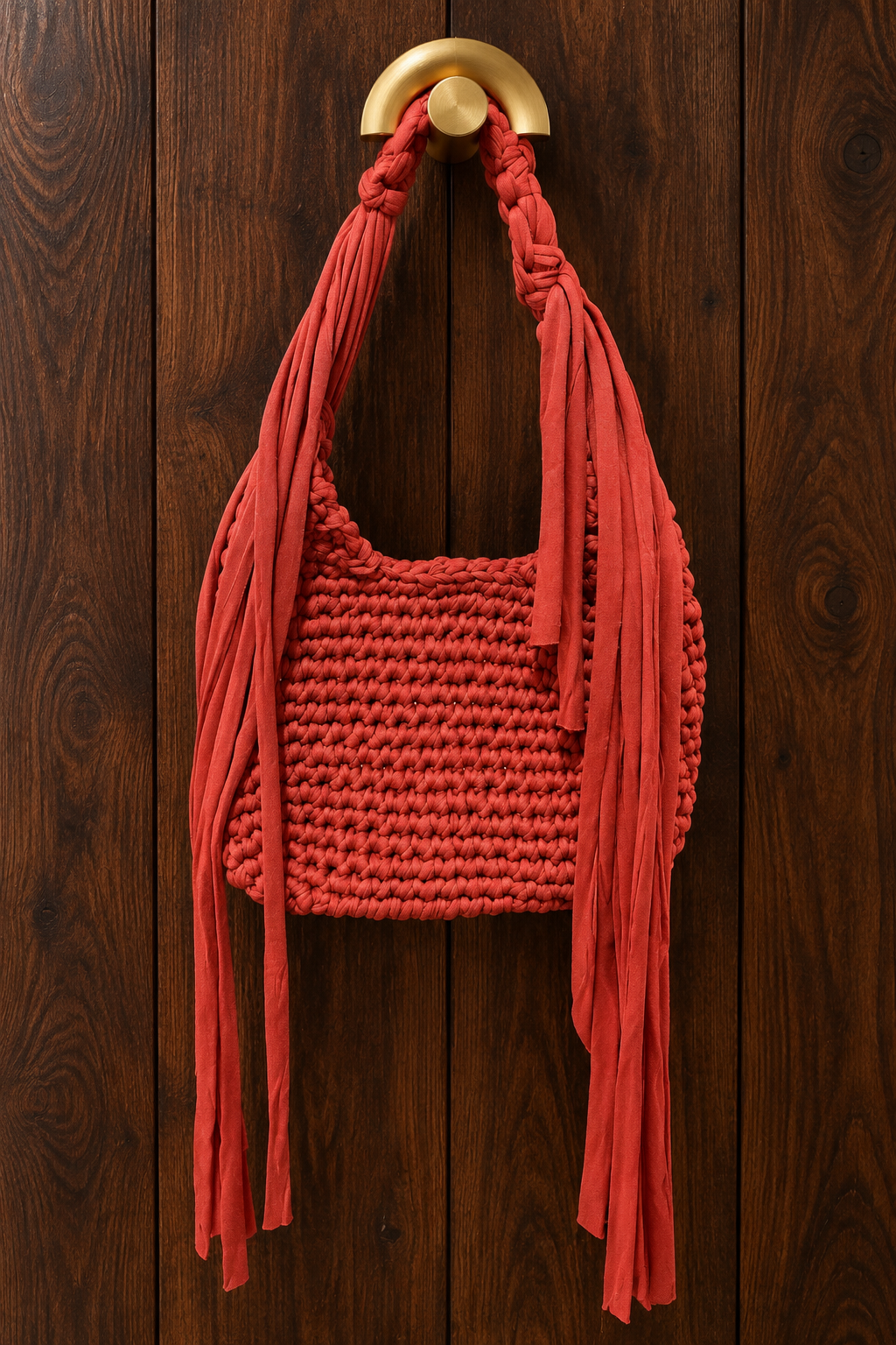 The Small Fringe Hobo Bag
