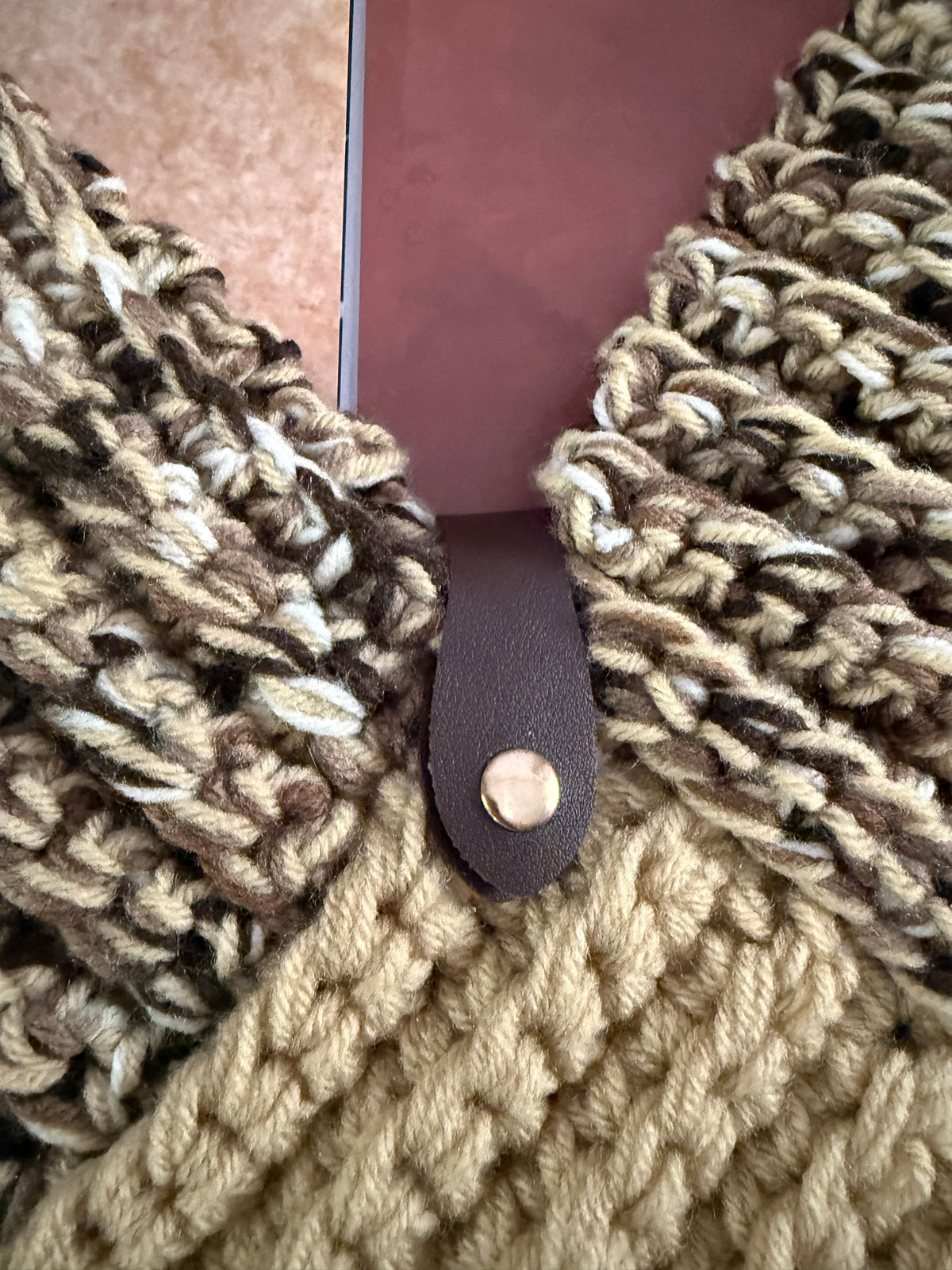 Fringe Triangle Hobo Bag