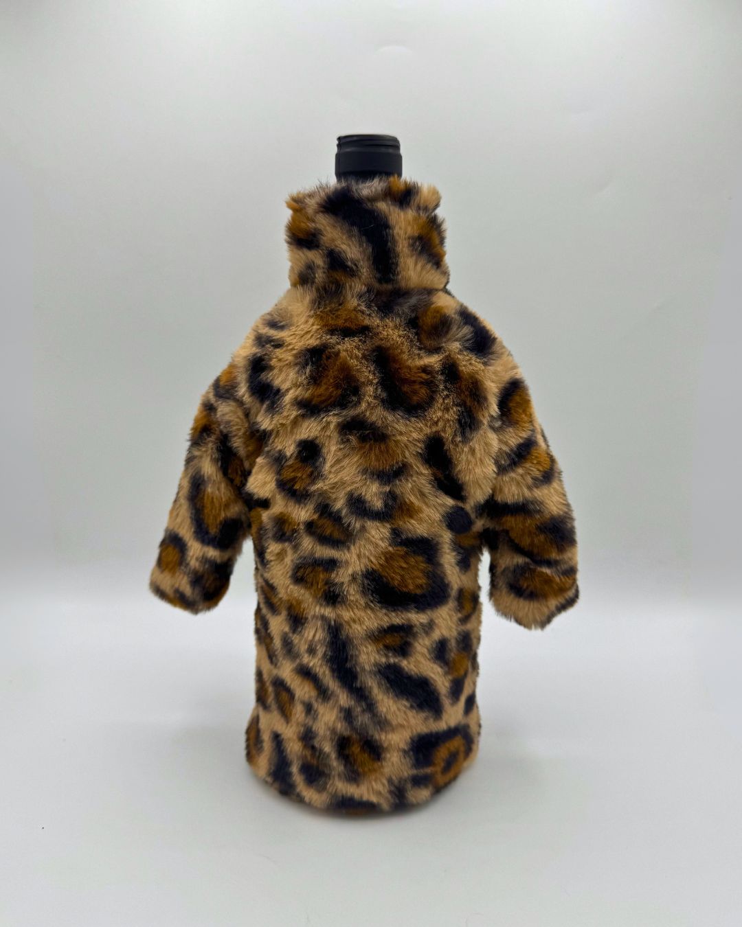 Wine Parka - Leopard Coat Fur