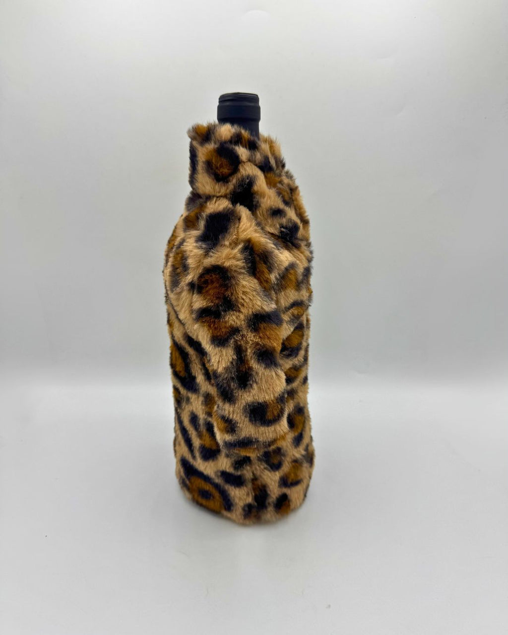Wine Parka - Leopard Coat Fur