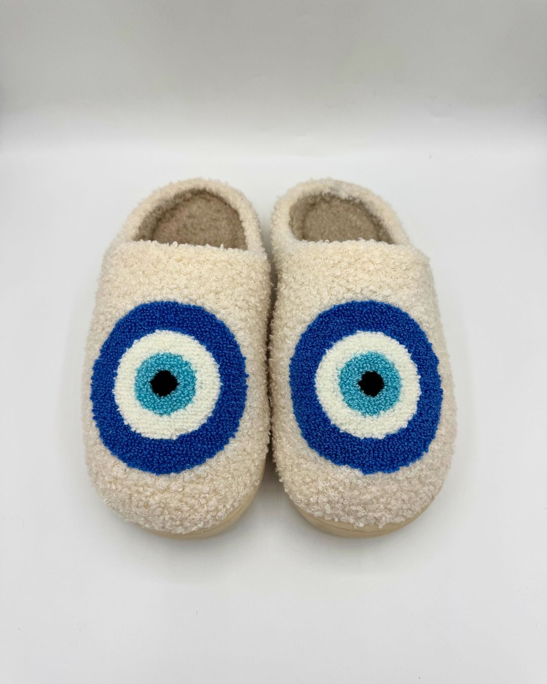 Evil Eye Protection House Slippers - Cozy & Spiritual