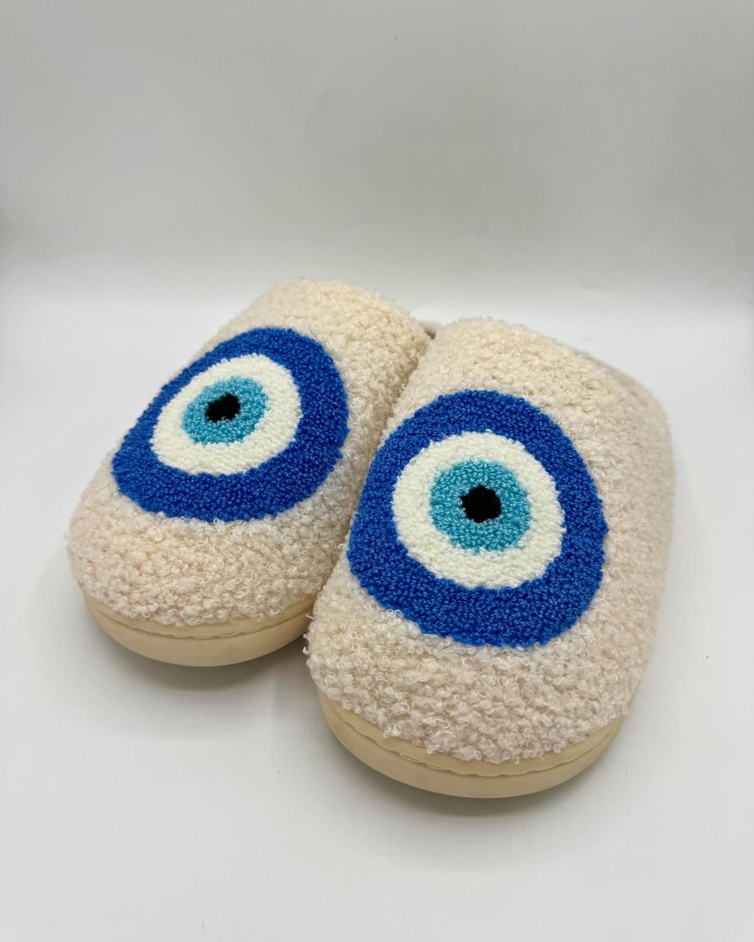 Evil Eye Protection House Slippers - Cozy & Spiritual