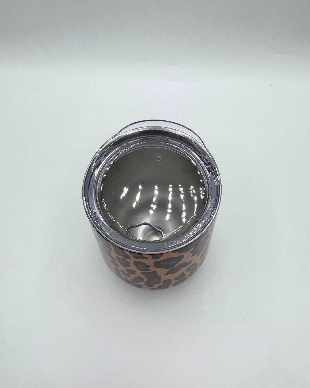 Insulated Leopard Print Wine Bag and Tumbler Set