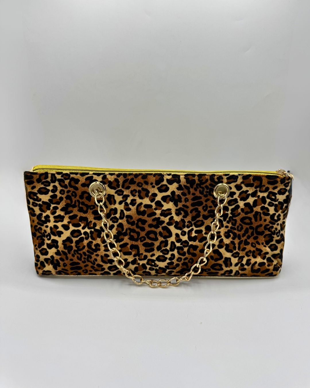 Insulated Leopard Print Wine Bag and Heel Wine Stopper Set