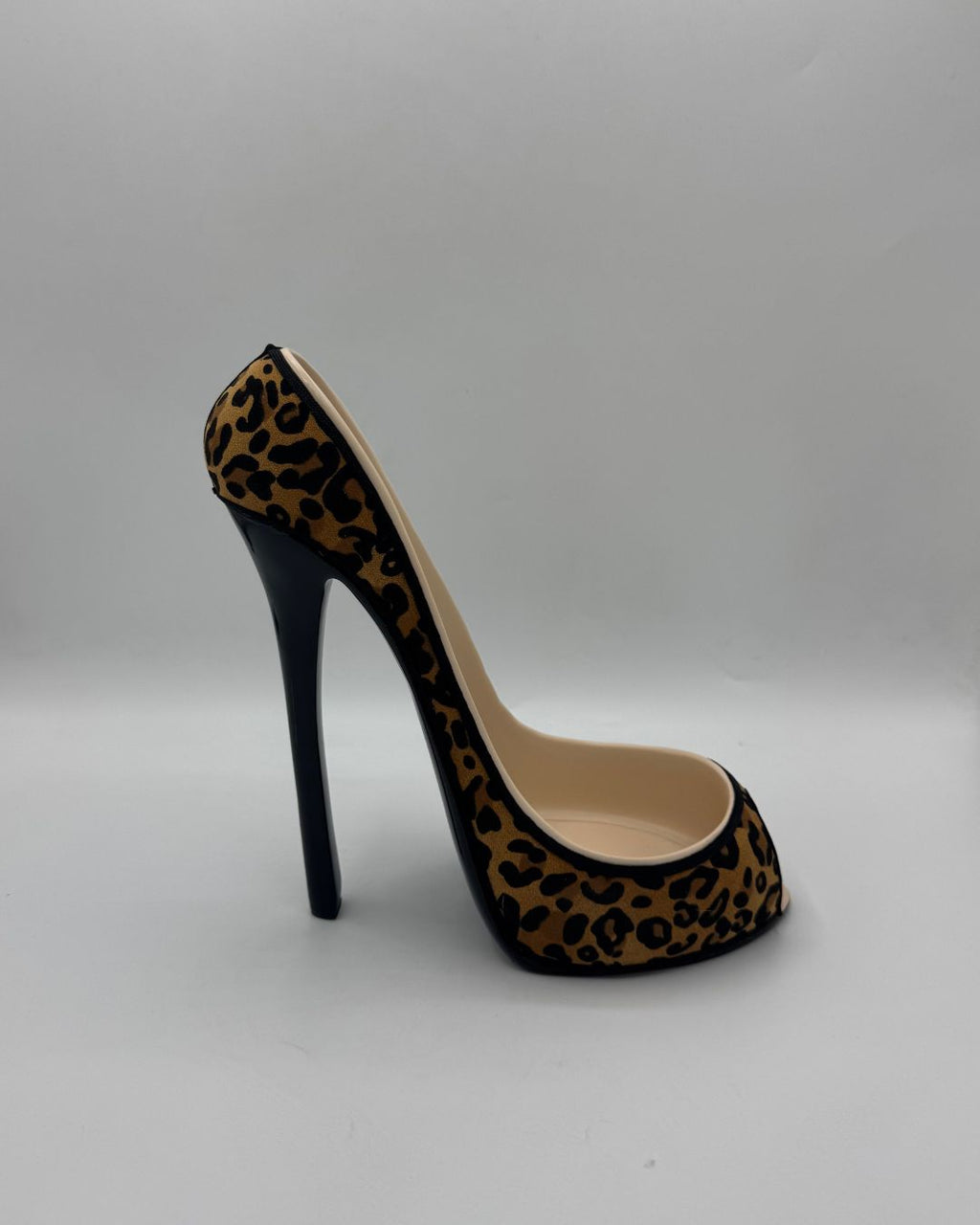 Leopard Print High Heel Wine Bottle Holder - Fierce & Fabulous