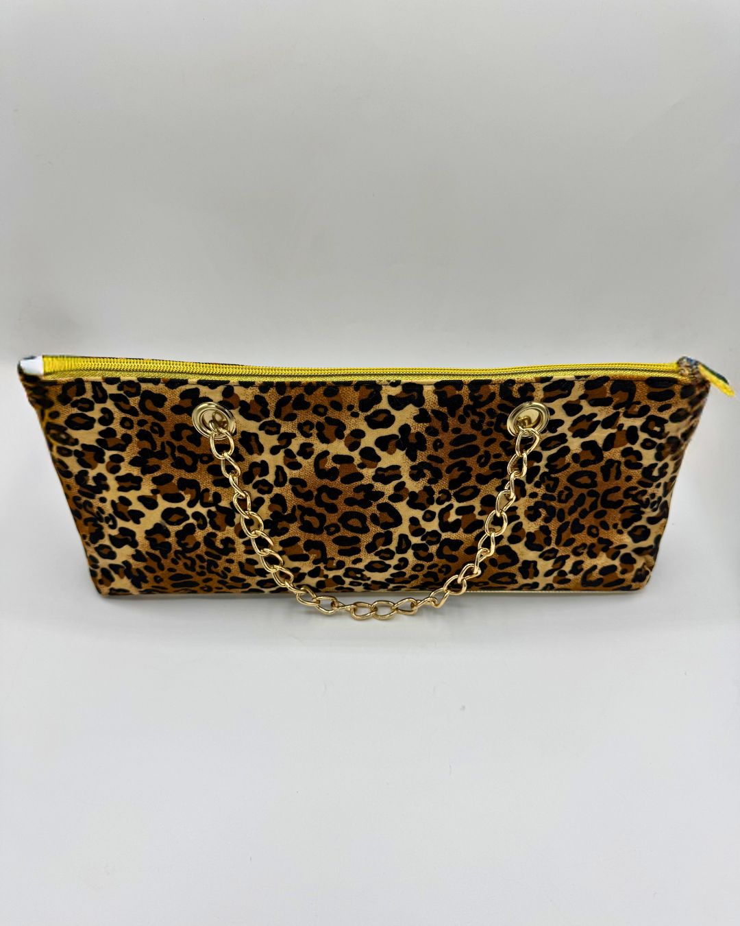 Insulated Leopard Print Wine Bag and Heel Wine Stopper Set