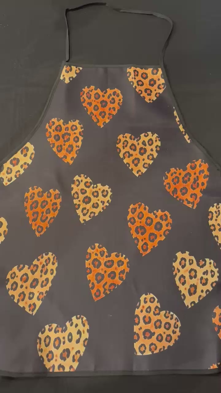 Chic Leopard apron