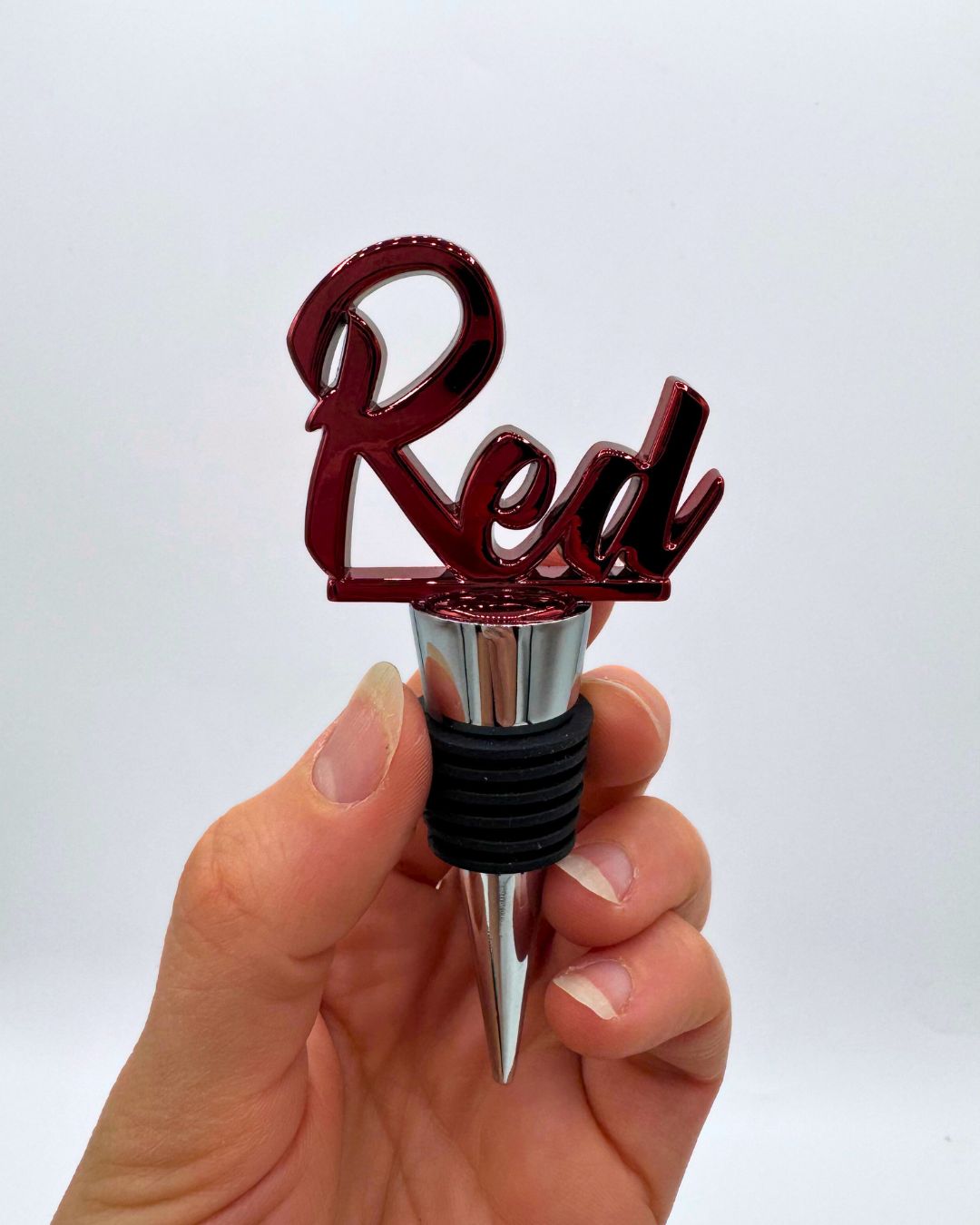 Wine Stopper Set - Red, White, Rose (3-Pack)