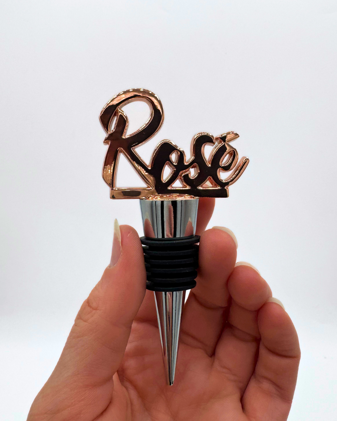 Wine Stopper - Rose