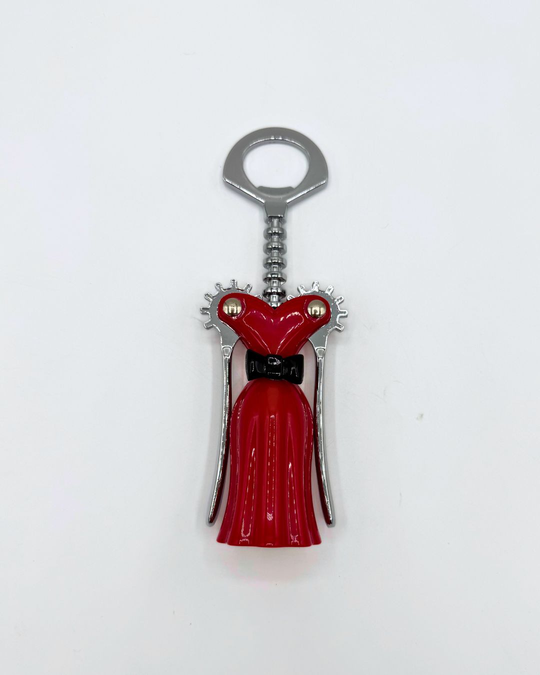 Leopard Print Wine Fashion Set - Dress Bottle Opener, Purse & Shoe Wine Stoppers