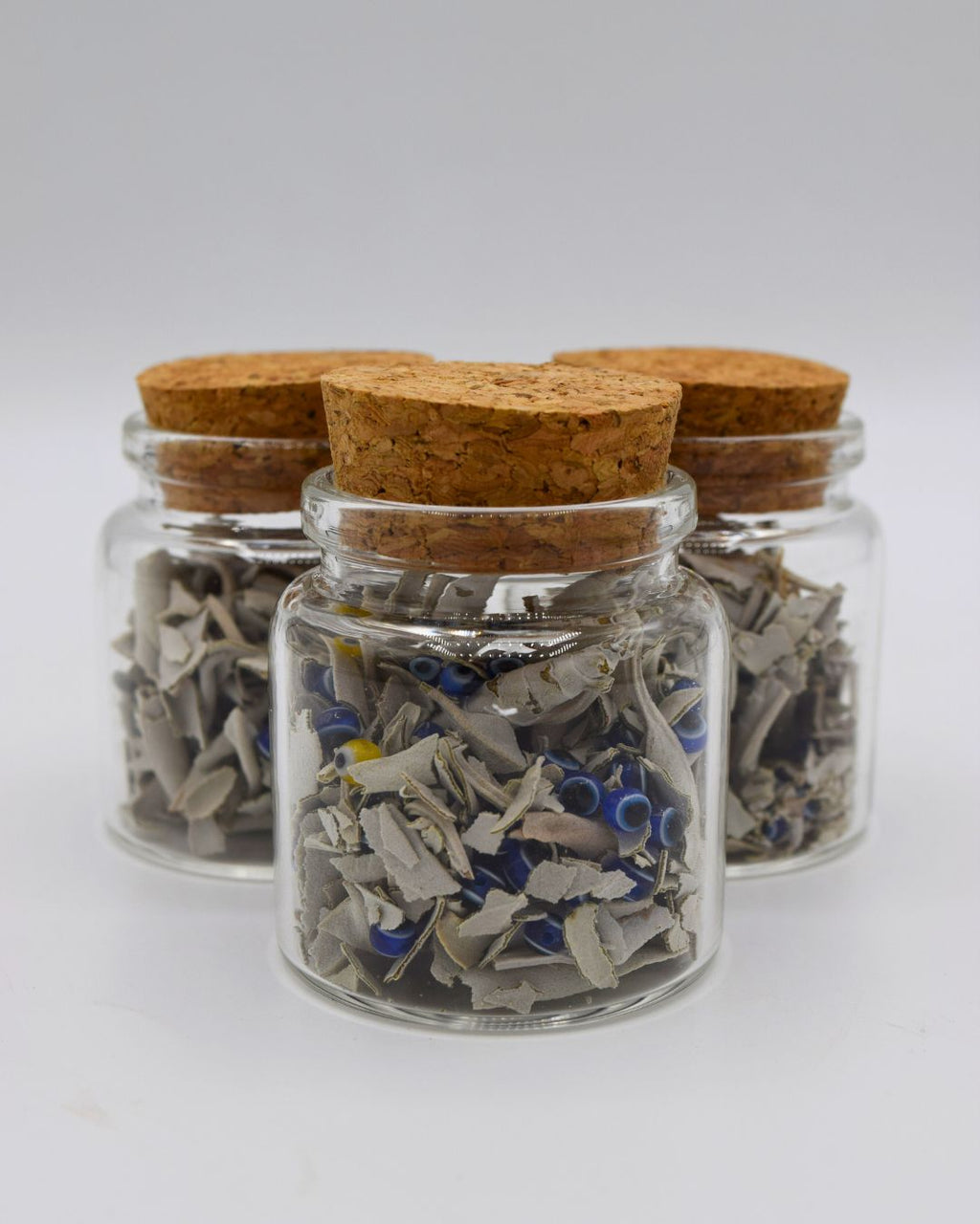 White Sage Evil Eye Protection Jar - Cleansing & Protection