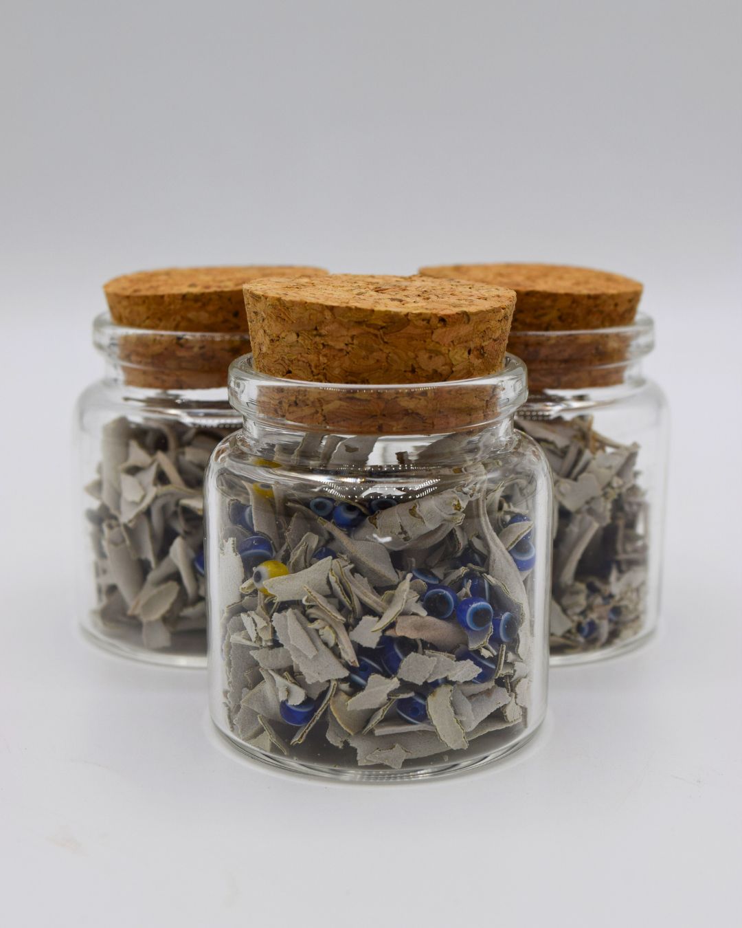 White Sage Evil Eye Protection Jar - Cleansing & Protection