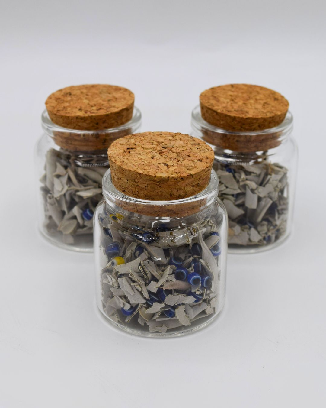 White Sage Evil Eye Protection Jar - Cleansing & Protection
